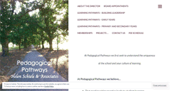 Desktop Screenshot of pedagogicalpathways.com