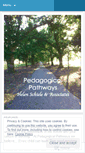 Mobile Screenshot of pedagogicalpathways.com